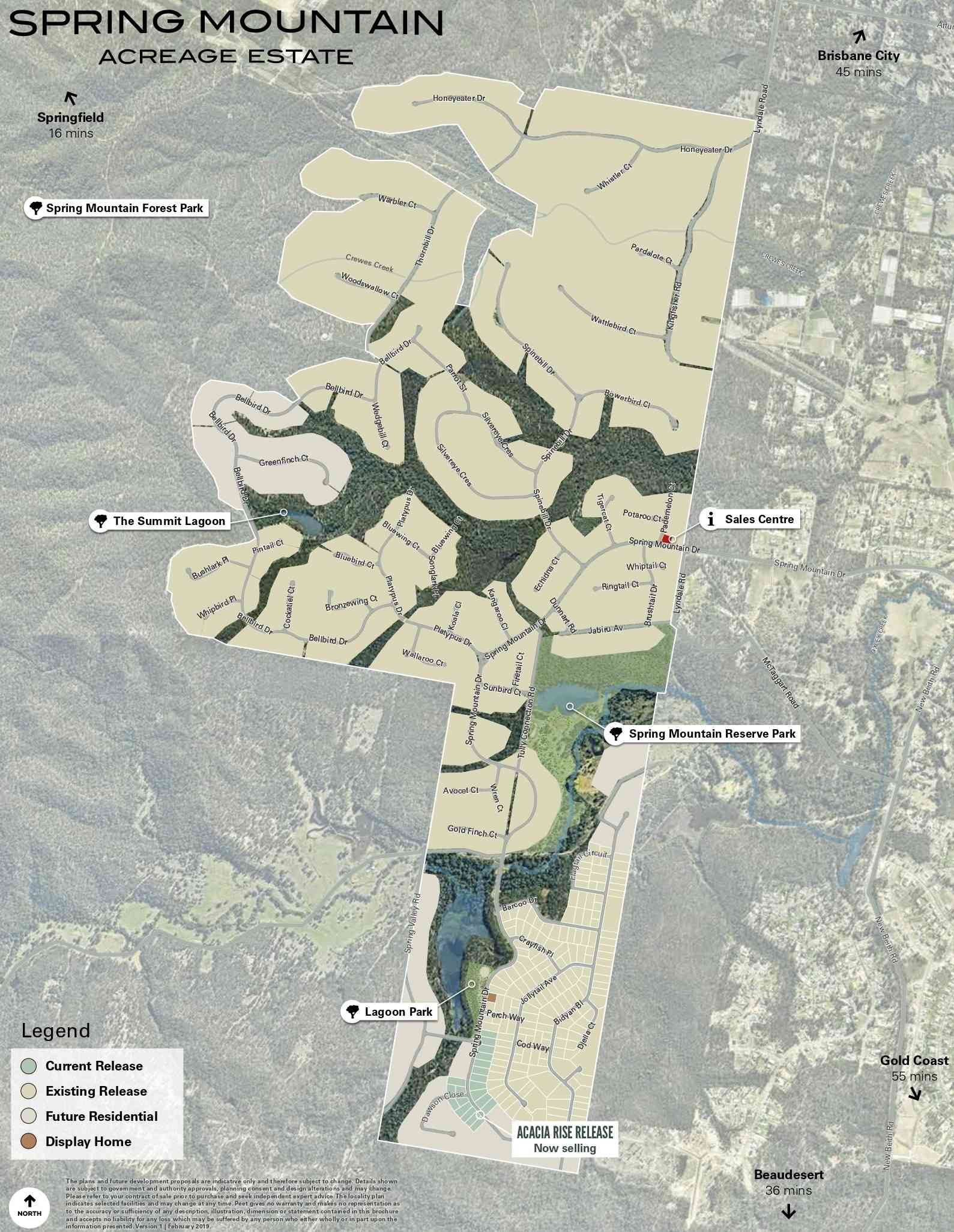 [Land for Sale] Spring Mountain Acreage Estate, Greenbank OpenLot